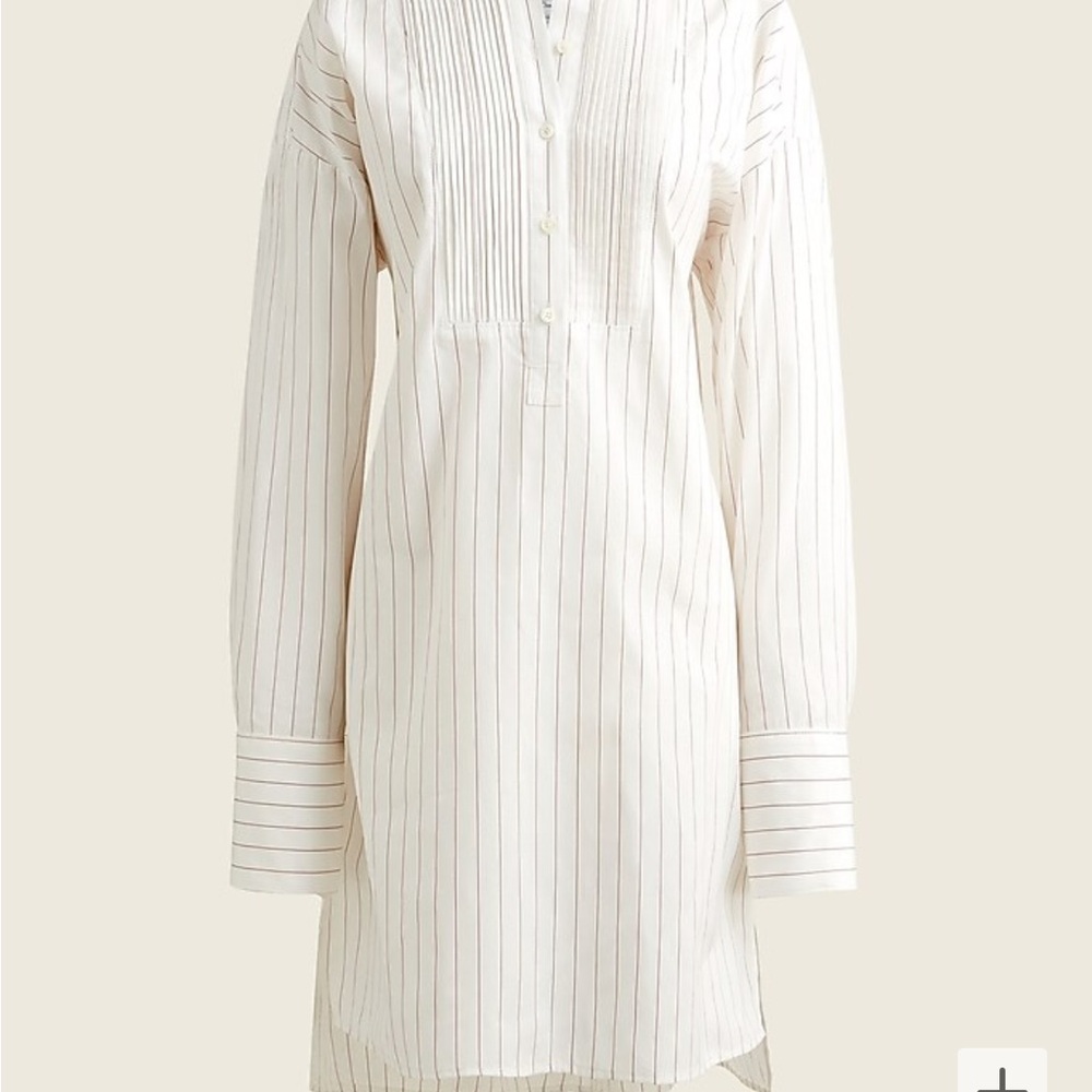 NWT! Thomas Mason ® for J.Crew tunic dress in stripe